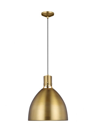 Generation Lighting-Sean Lavin-Pendant 1 Light in Contemporary Style-16.5 Inch Wide by 19.75 Inch Tall