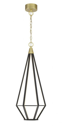 Dripping Gems - 30W 1 LED Pendant-32.375 Inches Tall and 12.25 Inches Wide