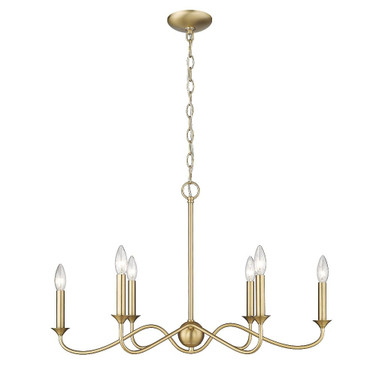 Tierney - 6 Light Pendant-18.13 Inches Tall and 29.25 Inches Wide