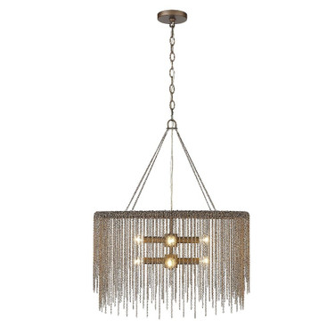 Cleo - 8 Light Chandelier-29 Inches Tall and 23.88 Inches Wide