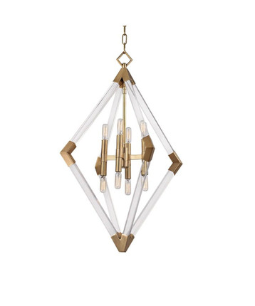 Lyons - Eight Light Pendant - 23.5 Inches Wide by 33 Inches High