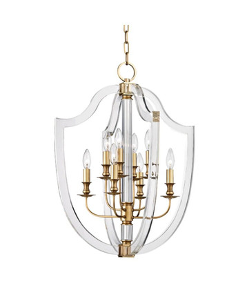 Arietta - Eight Light Pendant - 21.25 Inches Wide by 27.75 Inches High