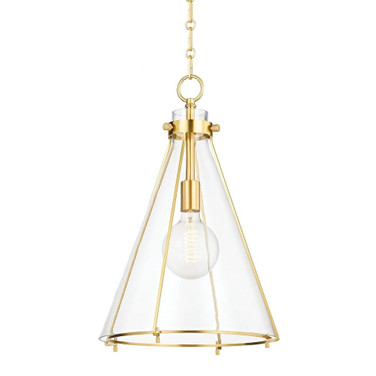 Eldridge - 1 Light Pendant-23.5 Inches Tall and 14 Inches Wide