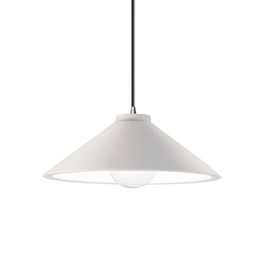 Radiance - 1 Light Flare Pendant with Cord In Modern Style-5 Inches Tall and 11.75 Inches Wide