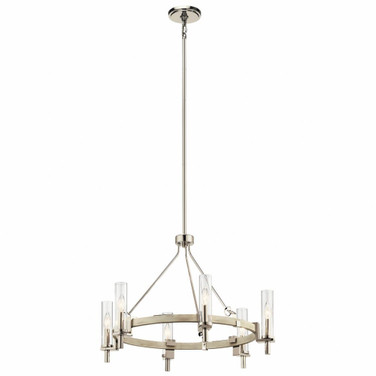 Telan - 6 Light Large Chandelier - 21.5 Inches Tall By 29.25 Inches Wide