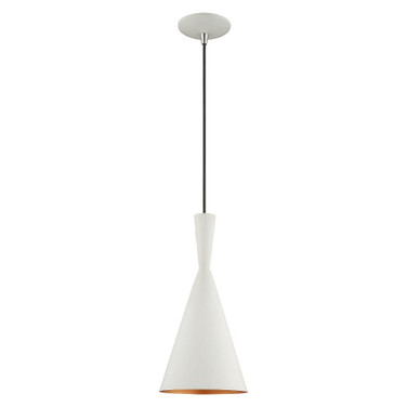 Waldorf - 1 Light Pendant In Industrial Style-21 Inches Tall and 7.25 Inches Wide