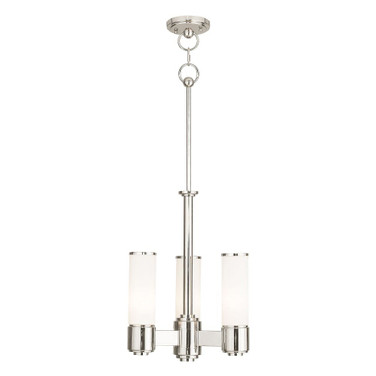 Weston - 3 Light Mini Chandelier in Contemporary Style - 14 Inches wide by 19.75 Inches high