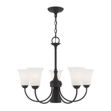 Ridgedale - 6 Light Dinette Chandelier in Traditional Style - 25.5 Inches wide by 21 Inches high