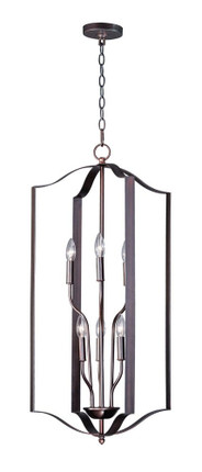 Provident-Six Light Pendant-18 Inches wide by 36 inches high