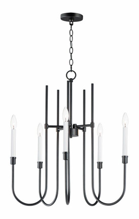 Tux-5 Light Chandelier-24 Inches wide by 27.5 inches high