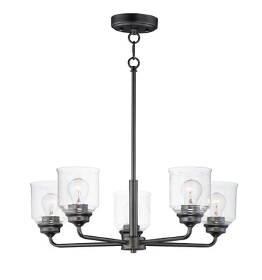 Acadia-Five Light Chandelier-26 Inches wide by 8.5 inches high