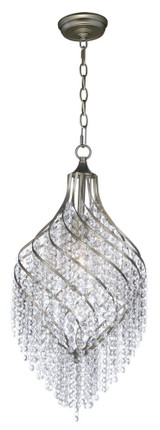 Twirl-One Light Pendant-11.5 Inches wide by 25 inches high