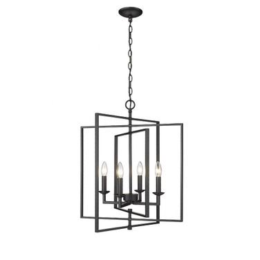 Nellis - 4 Light Pendant-24.5 Inches Tall and 20 Inches Wide