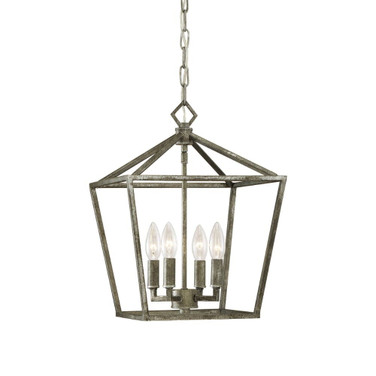 Ritner - 4 Light Pendant-18 Inches Tall and 12 Inches Wide