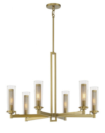 Emmerham - 6 Light Chandelier-23.75 Inches Tall and 32 Inches Wide