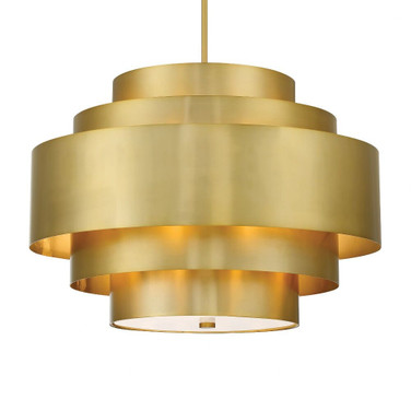 Spyglass Terrace - 5 Light Pendant-26.13 Inches Tall and 26 Inches Wide