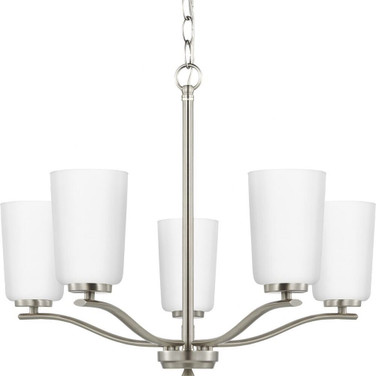 Adley - 5 Light Linear Chandelier In Contemporary Style-17.25 Inches Tall and 22.87 Inches Wide