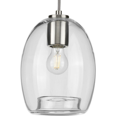 Caisson - Pendants Light - 1 Light - Globe Shade in Bohemian and Mid-Century Modern style - 7.88 Inches wide by 10.88 Inches high