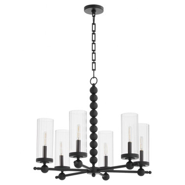 Lee Boulevard - 6 Light Chandelier-24 Inches Tall and 29 Inches Wide