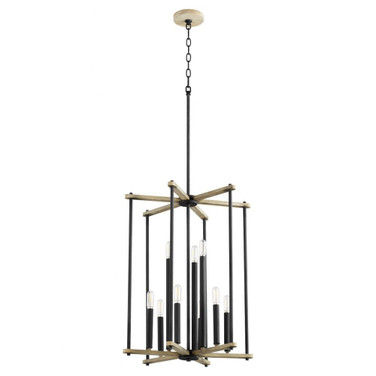 Silva - 9 Light Entry Foyer in style - 19 inches wide by 24.75 inches high