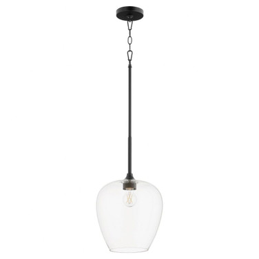 Veno - 1 Light Pendant In contemporary Style-19 Inches Tall and 11 Inches Wide