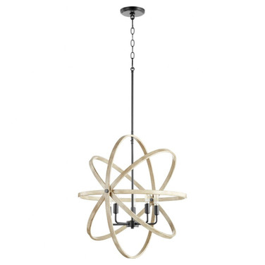 5 Light Sphere Chandelier in style - 25 inches wide by 25 inches high