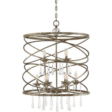 Trumbull - 9 Light Pendant in Transitional Style-35 Inches Tall and 26 Inches Wide