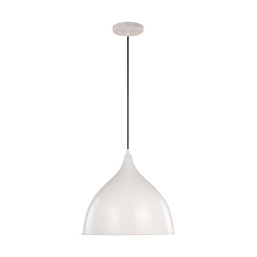 Sea Gull Lighting-Grant-1 Light Pendant In Contemporary and Modern Style-13.13 Inch Tall and 14.13 Inch Wide