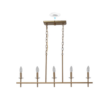 5 Light Chandelier Sapello 5 Light Chandelier Sapello
