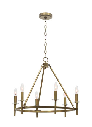 6 Light Chandelier Sapello 6 Light Chandelier Sapello