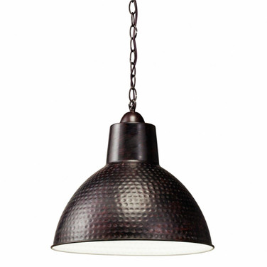 Missoula - 1 light Pendant - with Vintage Industrial inspirations - 12.75 inches tall by 13.5 inches wide