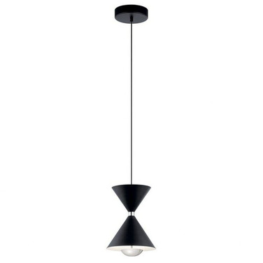 Kordan - 19W 2 LED Mini Pendant In Contemporary Style- Inches Tall and 11.5 Inches Wide