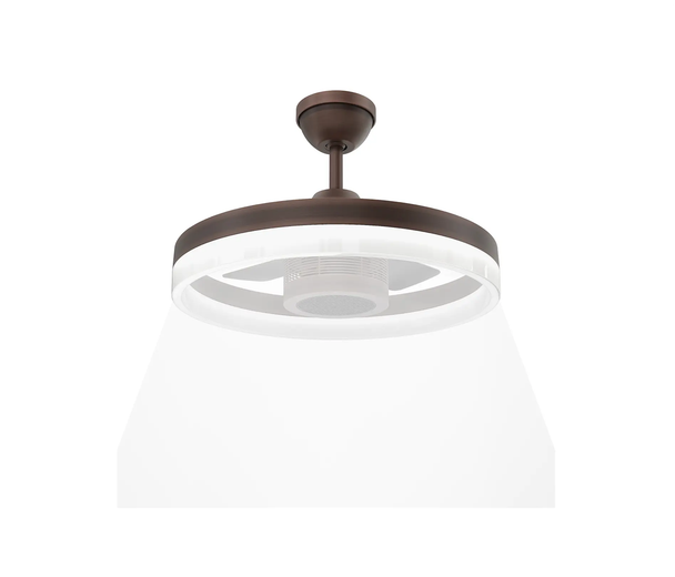Sky Fan & Turbo Heater 4 blades Espresso Bronze finish