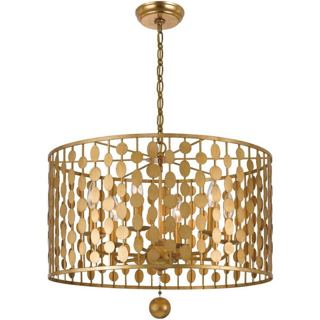 Layla - Six Light Chandelier in Classic Style - 23.75 Inches Wide by 18.7 Inches High