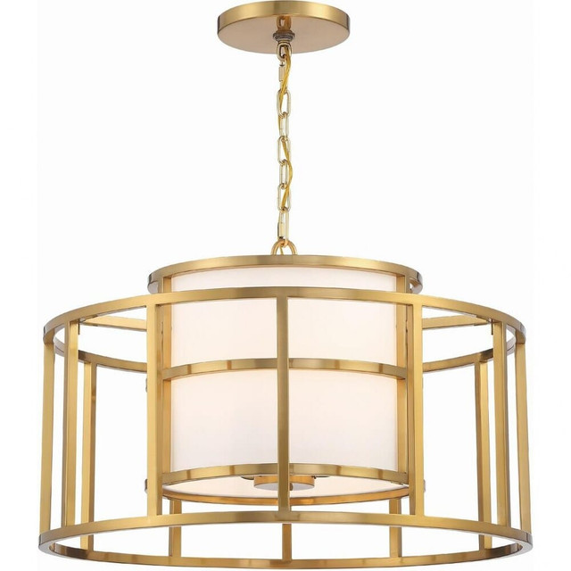 Hulton - 5 Light Chandelier-16 Inches Tall and 25 Inches Wide