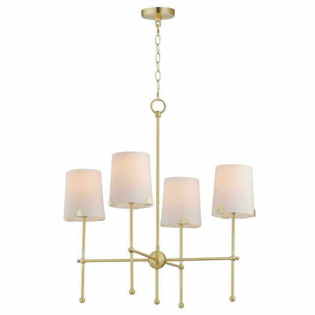 Huntington - 4 Light Chandelier-26 Inches Tall and 26 Inches Wide