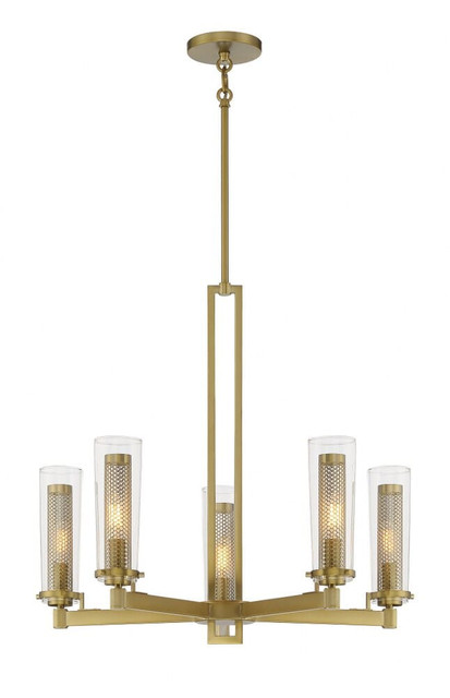 Emmerham - 5 Light Chandelier-23.75 Inches Tall and 26 Inches Wide