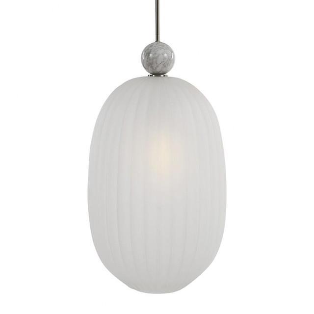 Creme - 1 Light Oversized Pendant - 15.75 inches wide by 15.75 inches deep