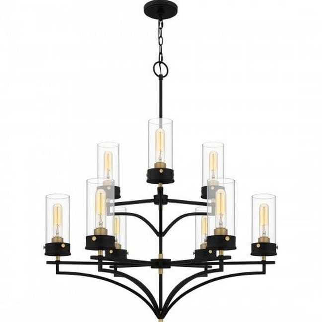 Hillside - 9 Light Chandelier In Traditional Style-36.5 Inches Tall and 31.75 Inches Wide