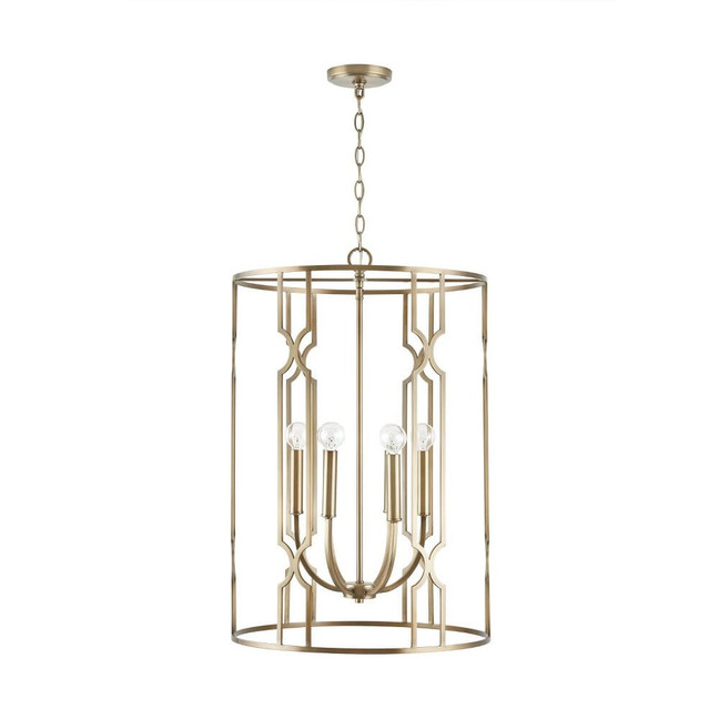 Jordyn - 6 Light Foyer - in Transitional style - 19 high by 30 wide