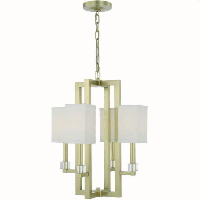 Dixon - Four Light Chandelier in Classic Style - 18.5 Inches Wide by 24.25 Inches High