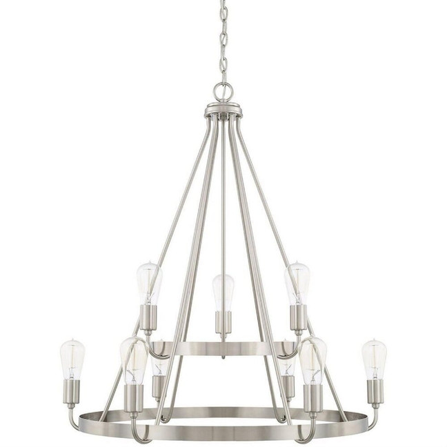 Tanner - Nine Light Chandelier