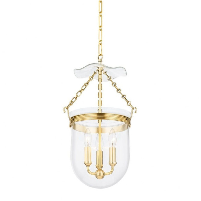 Rousham - 3 Light Lantern-20.75 Inches Tall and 12.75 Inches Wide