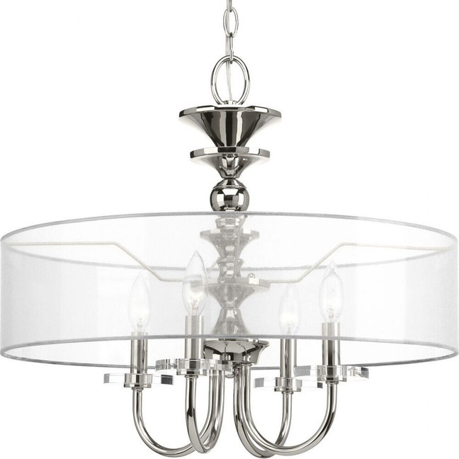 Marche - Pendants Light - 4 Light in Luxe and Mid-Century Modern style - 22 Inches wide by 20 Inches high