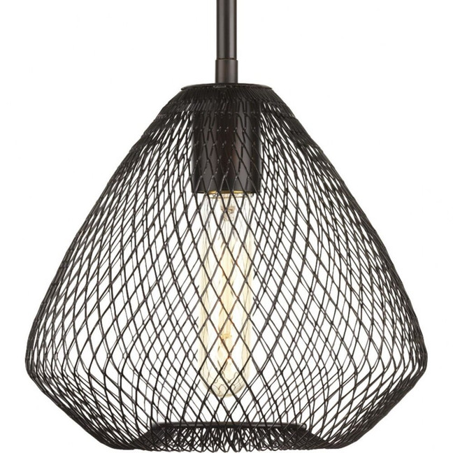 Mesh - Pendants Light - 1 Light in Farmhouse style - 8.5 Inches wide by 8.38 Inches high