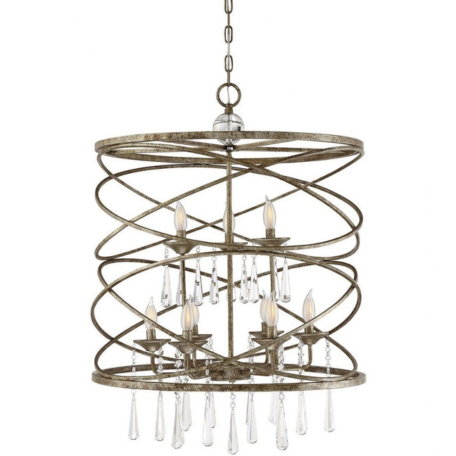 Trumbull - 9 Light Pendant in Transitional Style-35 Inches Tall and 26 Inches Wide