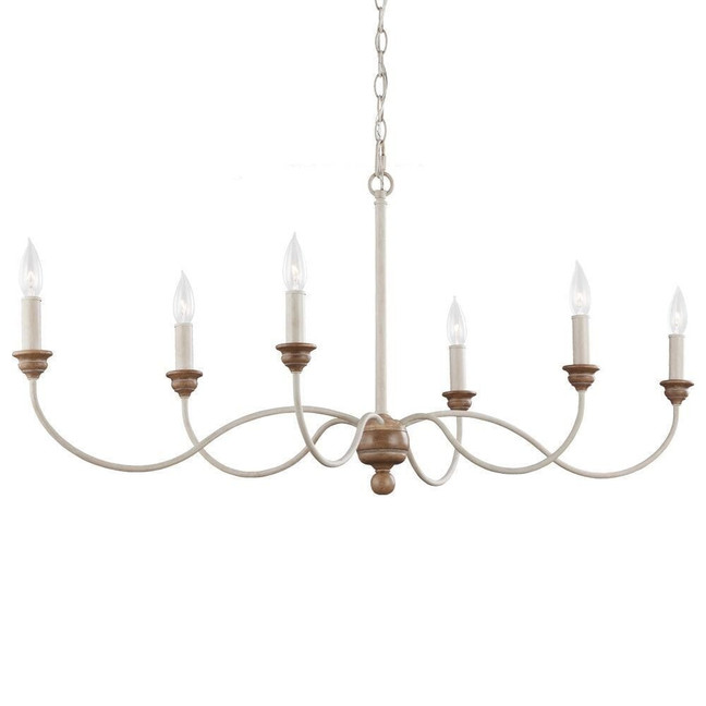 Feiss Lighting-Hartsville-6 Light Chandelier