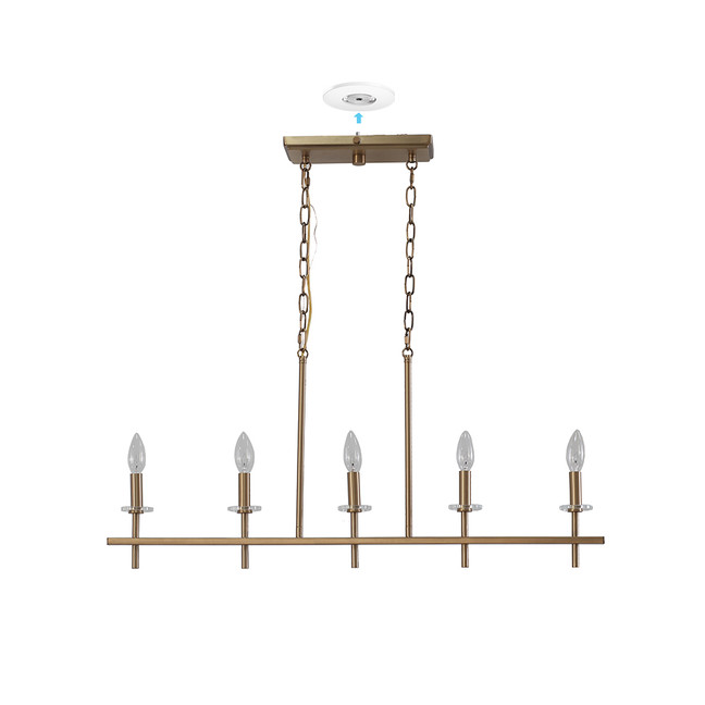 5 Light Chandelier Sapello 5 Light Chandelier Sapello