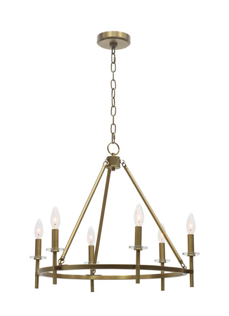 6 Light Chandelier Sapello 6 Light Chandelier Sapello