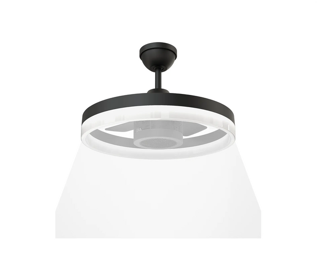 Sky Fan & Turbo Heater 4 blades Matte Black finish